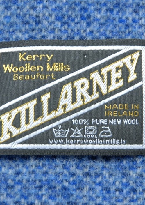 Kerry Woollen Mills Blankets Super-King Size | Bluebell