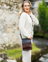 Tinnakeenly Leather Luxury Irish Leather Sling Bag -  Brown