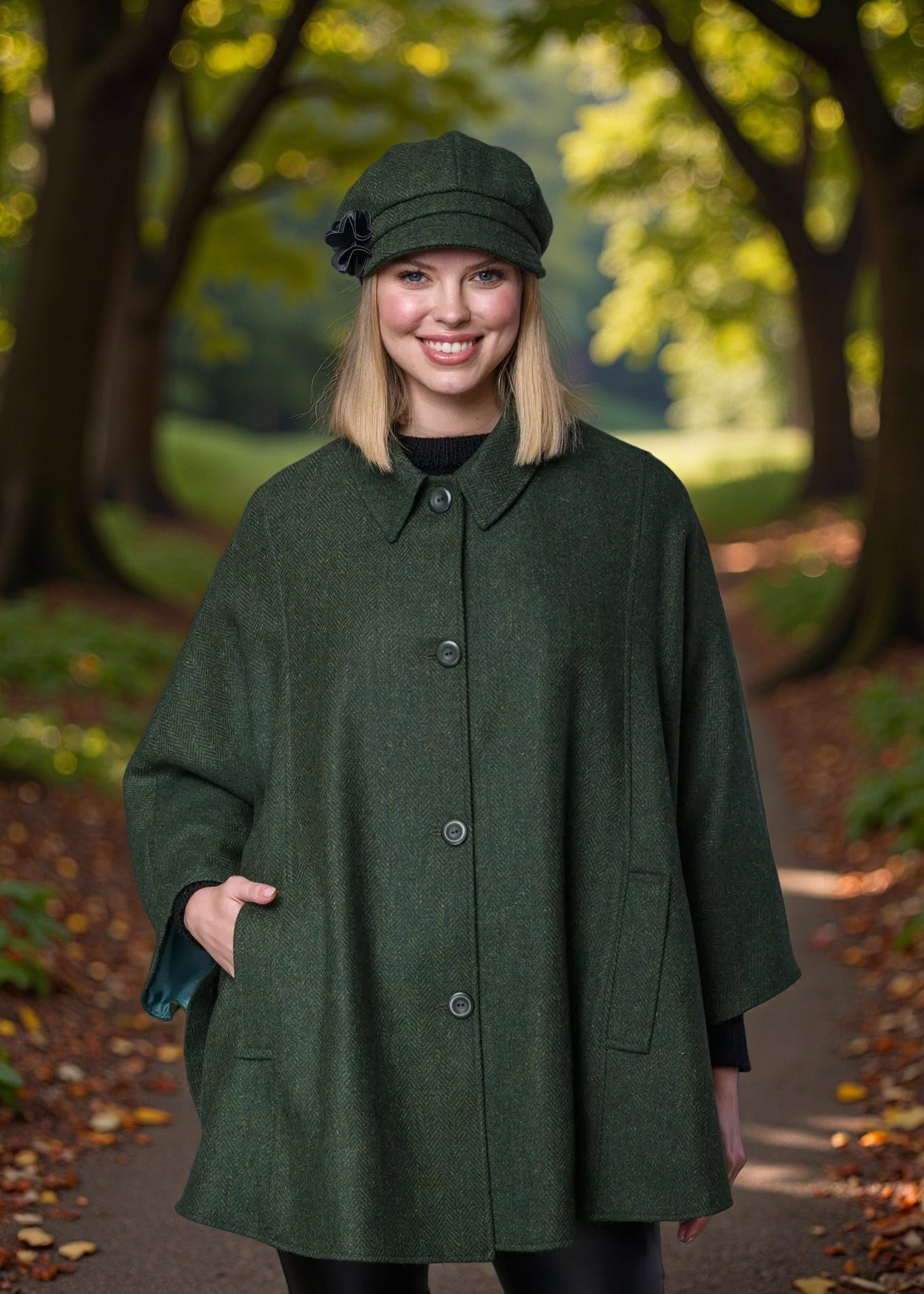 Mucros Country Cape | Green