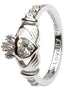 Claddagh Birthstone Ring – April