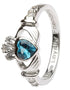 Claddagh Birthstone Ring – December
