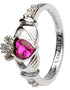 Claddagh Birthstone Ring – July