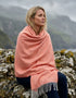 McNutt of Donegal Clementine Pashmina-Schal | Reine Merino-Lammwolle