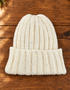 100% Donegal Wool Hill Walker beanie hat | Natural