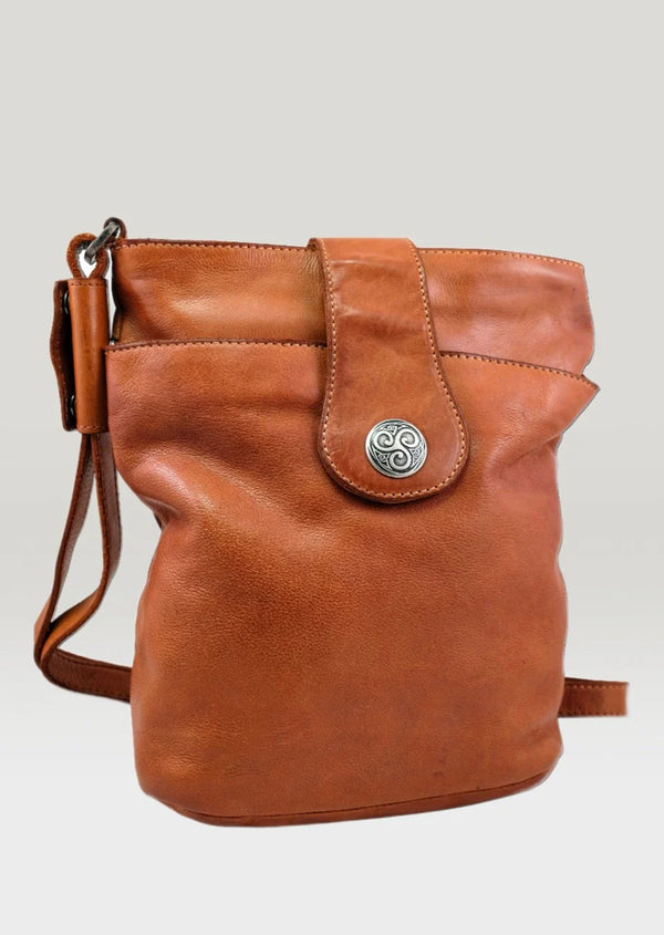 Lee River Leather Torc Bag | Brown
