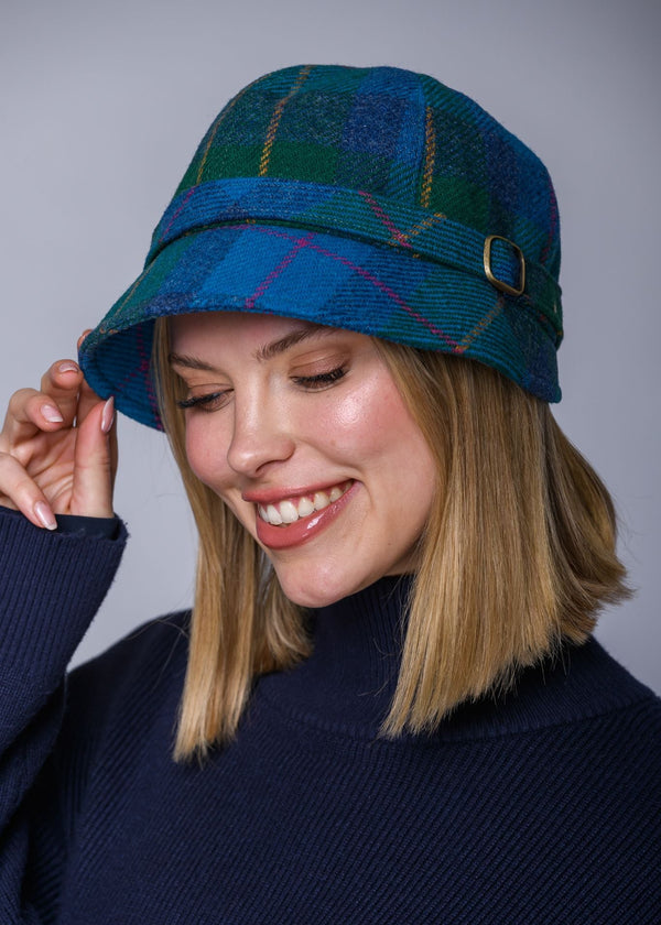 Mucros Flapper Hat | Multi Check