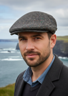 Donegal Tweed Cap - Coastal lifestyle 3