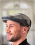 Donegal Tweed Gray Patch Cap