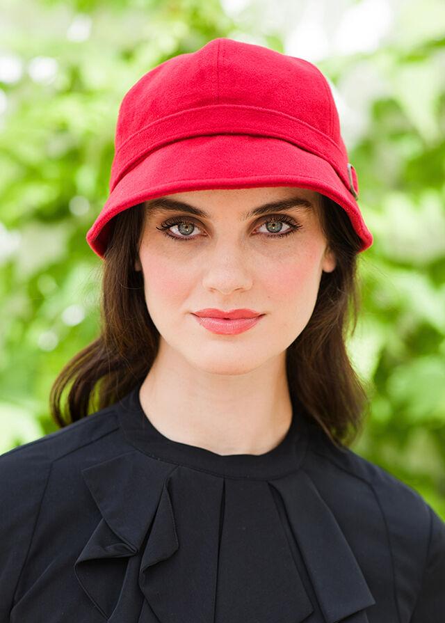 Mucros Flapper Cap | Red