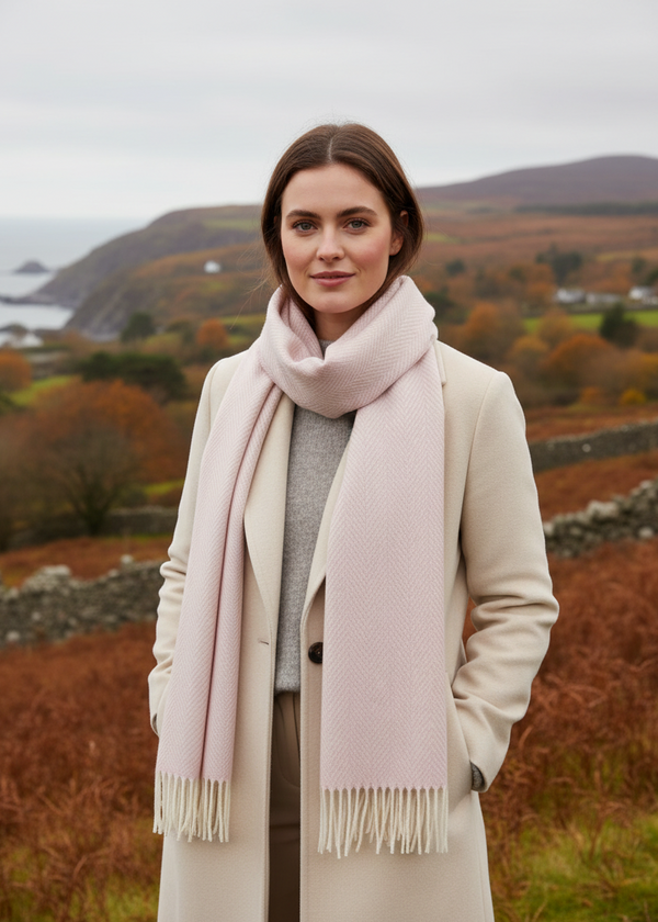 Foxford Cashmere Scarf Lifestyle Image