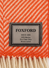 Foxford sewn-label close-up with swing tag removed
