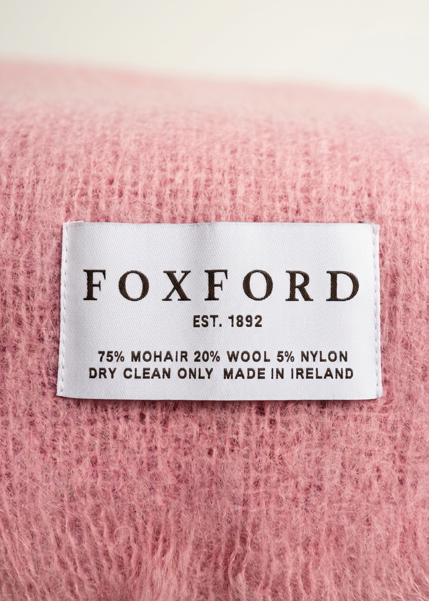 Foxford sewn label close-up