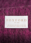 Foxford Mohair Throw | Sloe/Plum- Clearance
