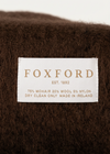 Foxford sewn-label close-up