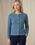 IrelandsEye Women's Killiney Cardigan | Harbour Blue