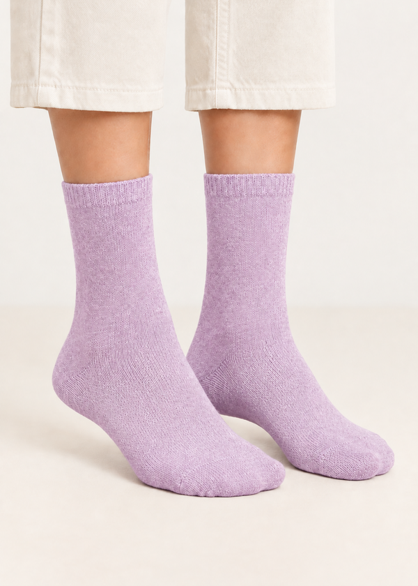 Front view, pair of feet