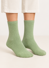 Front view, pair of feet