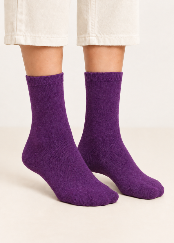Front view, pair of feet