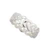 Gents Sterling Silver Trinity Band