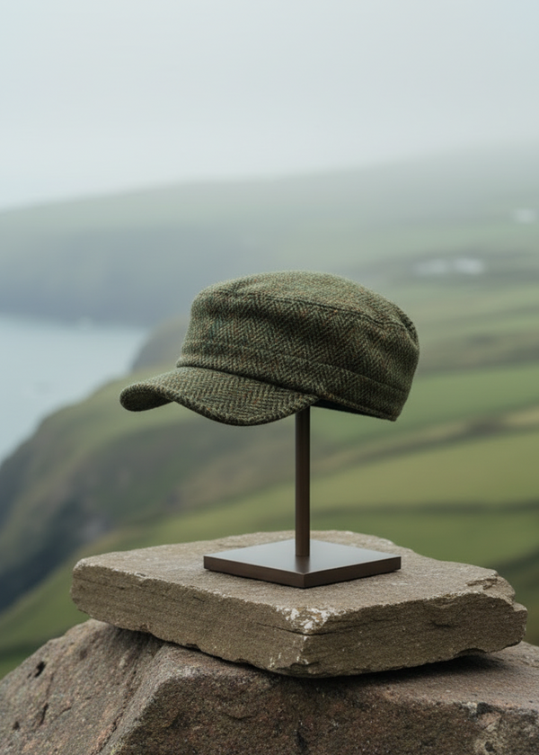 Green Cadet Cap - Improved Product Photo