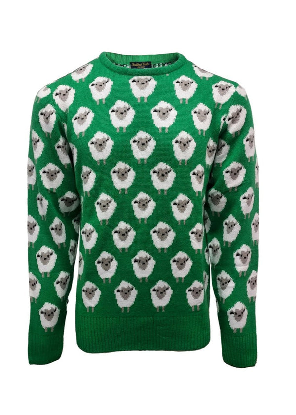 Unisex Sheep Sweater | Green