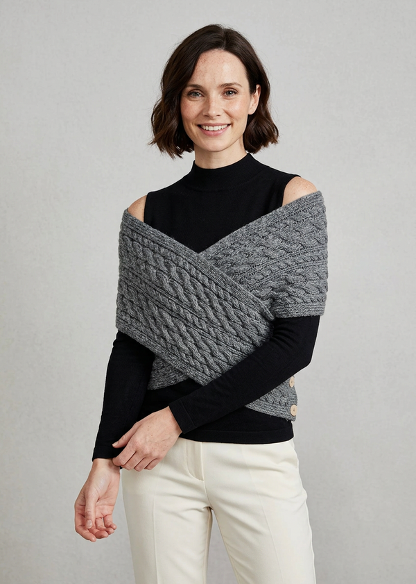 grey-marl-wrap-relaxed-seated-studio-pose