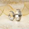 Ladies Silver & Gold Trinity Knot Ring