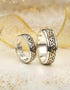 Ladies Silver & Gold Trinity Knot Ring