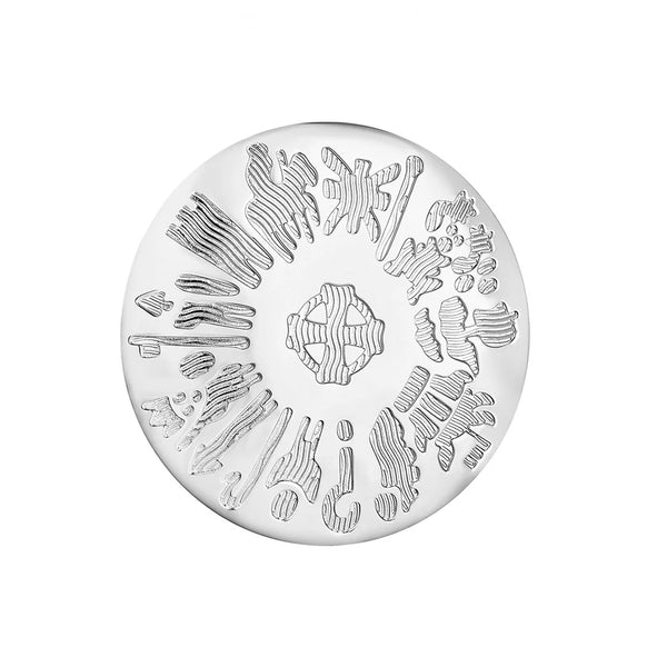History Of Ireland Sterling Silver Brooch
