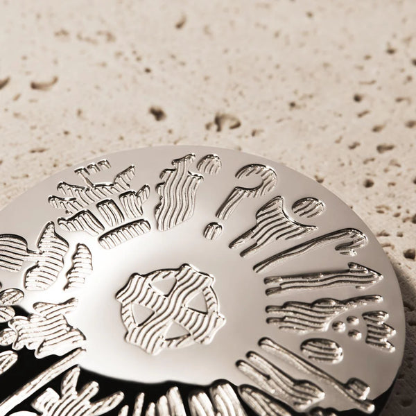History Of Ireland Sterling Silver Brooch