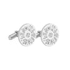 Sterling Silver History of Ireland Cufflinks
