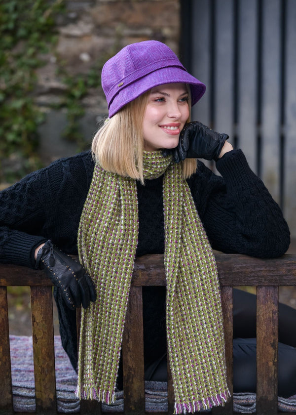 Mucros Flapper Hat | Purple