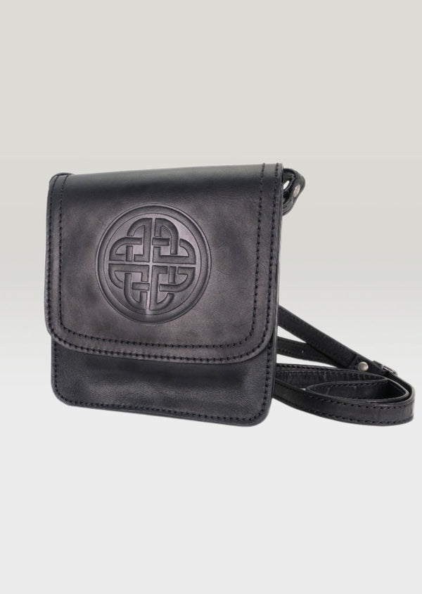 Lee River Morrigan Celtic Shoulder Bag | Black