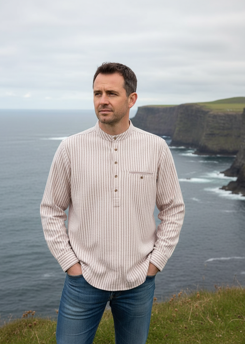 Lee Valley Grandfather Shirt - Coastal Cliffs