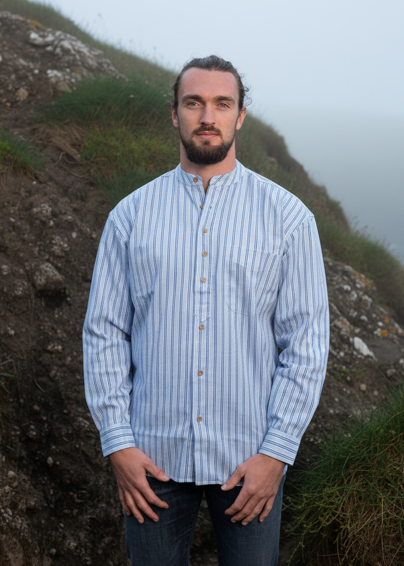 Traditional Irish Heavyweight Grandfather Shirt