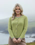 IrelandsEye Killiney Cardigan | Green Apple
