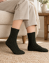 Green Palude Irish Wool Neppy Socks | Women's