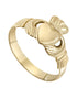 Lightweight Gold Claddagh Ring | New In