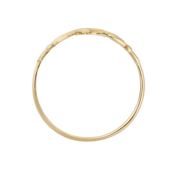 Lightweight Gold Claddagh Ring