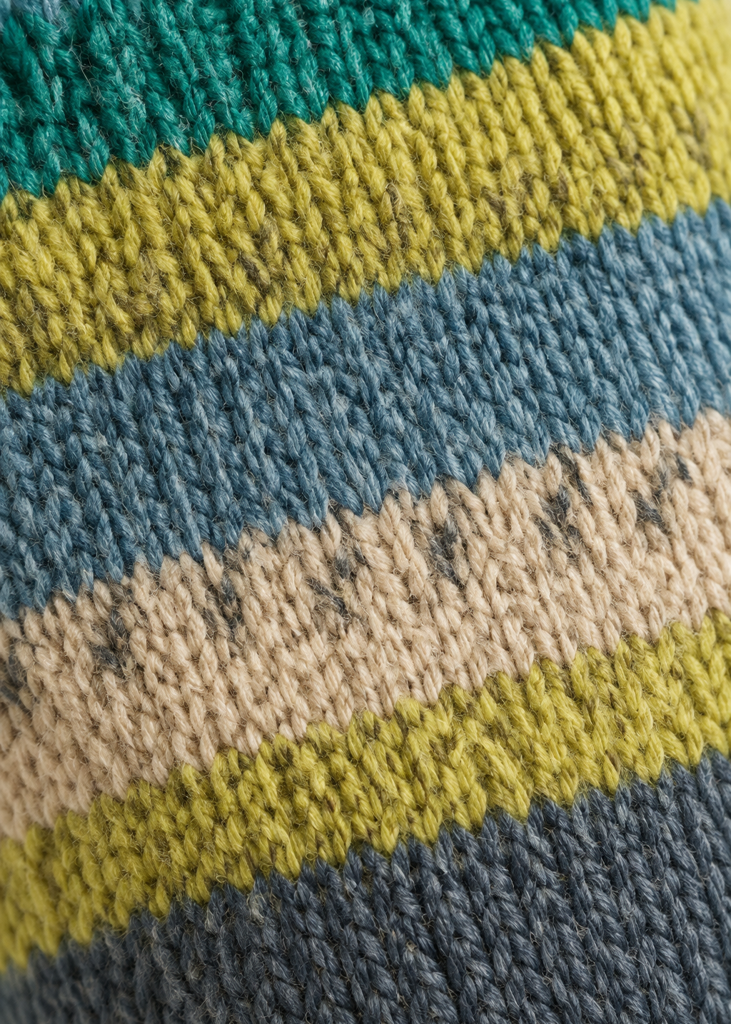 Macro detail of the sock material