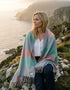 McNutt of Donegal Spearmint & Smoke Pashmina-Schal | Reine Merino-Lammwolle