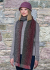 Mucros Islander Scarf | Red Charcoal