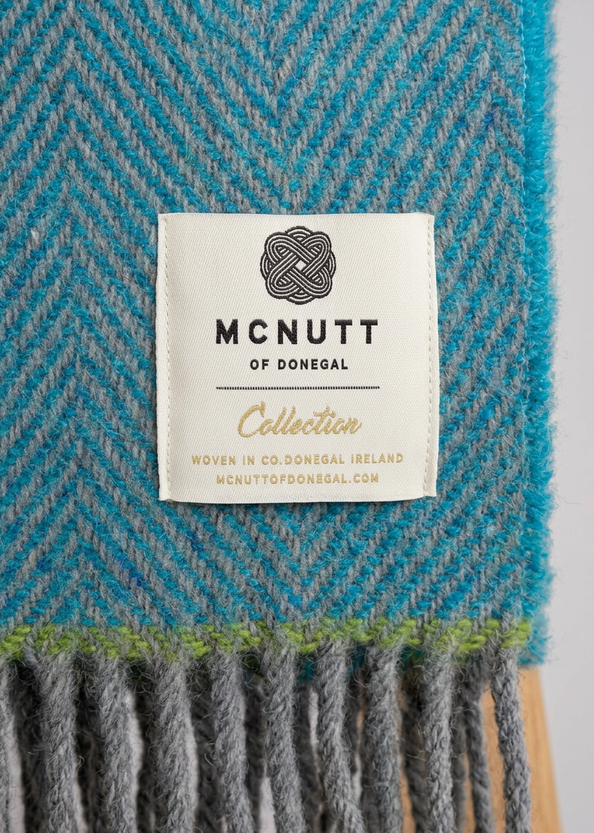 Original blanket label close-up