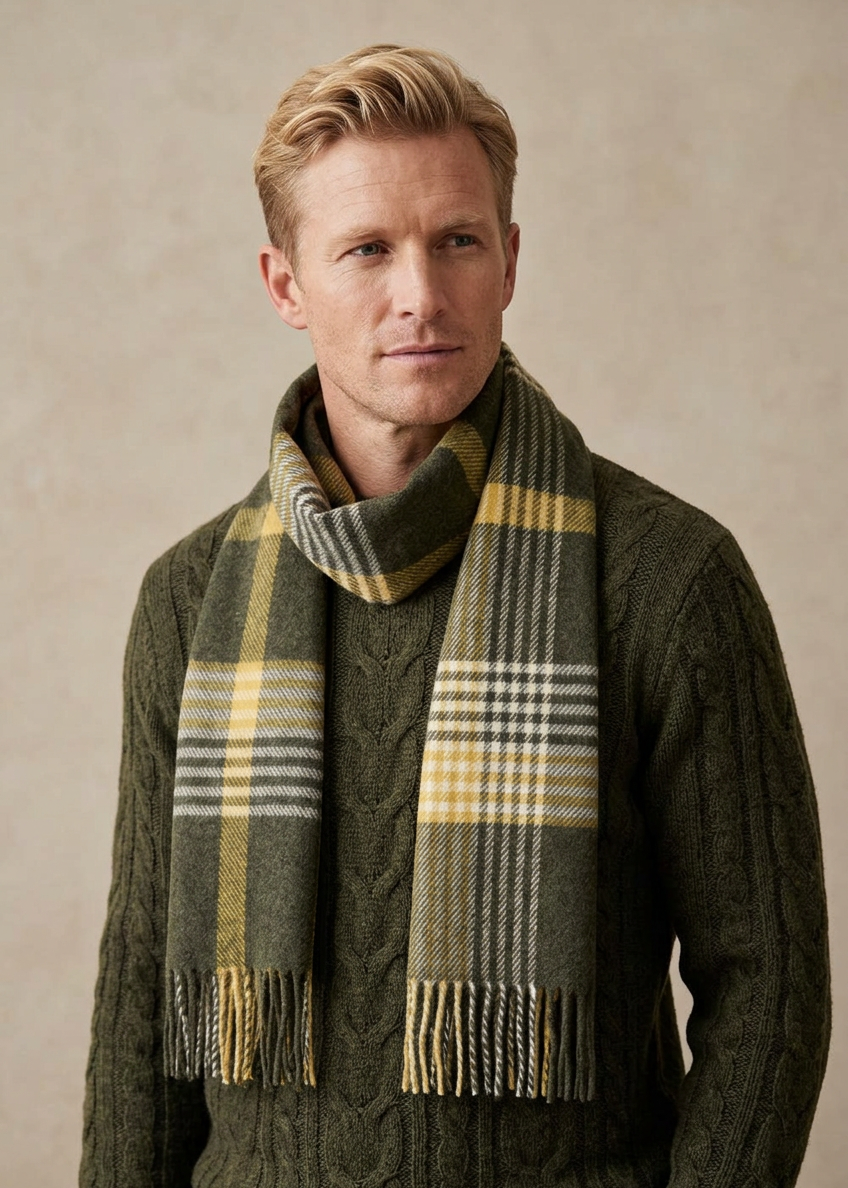 Foxford Lambswool Scarf | Bród