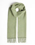 Foxford Lambswool Scarf | Green Melange | Premium Irish Wool