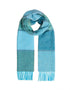 Foxford Lambswool Scarf | Spring Contemapry Stripe