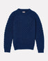 Aran Handknit Crew Neck Sweater | Atlantic