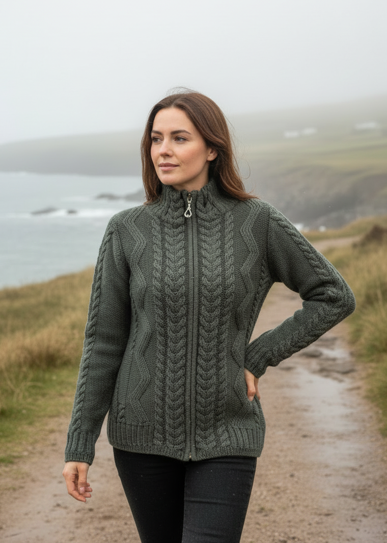 Slim-fitted hillside view