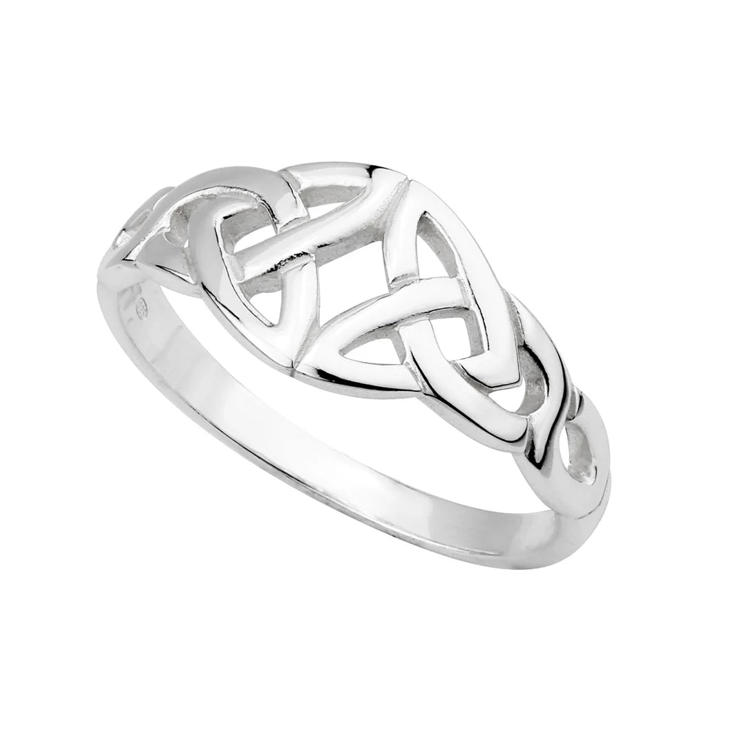 Sterling Silver Trinity Knot Ring
