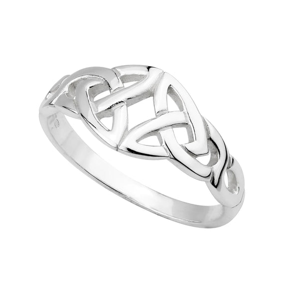Sterling Silver Trinity Knot Ring